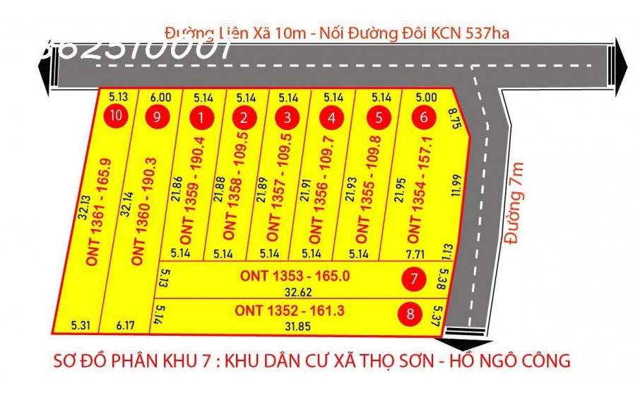 Đất Khu công nghiệp 600ha đang san lấp chỉ 230tr, sổ đỏ 130m mặt liên xã 7.5m.